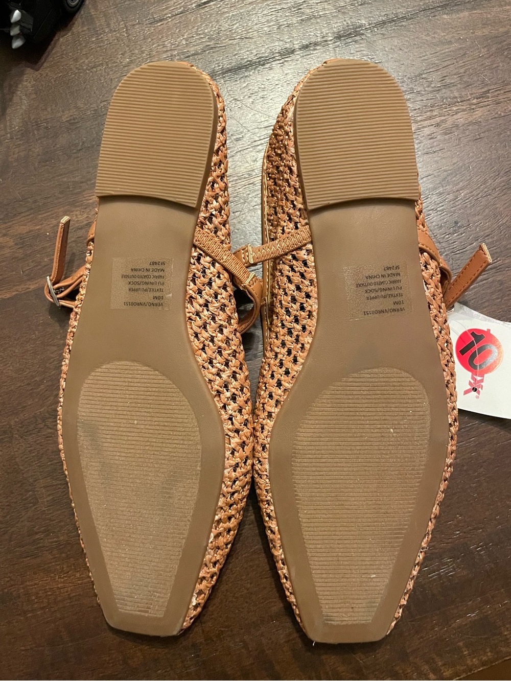 NWT Steve Madden mesh flats size 10 - Picture 2 of 2
